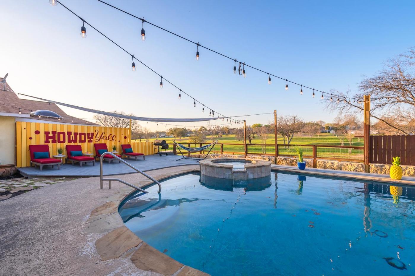 Stunning Pool Overlooking Golf Course & Game Room San Antonio Ngoại thất bức ảnh